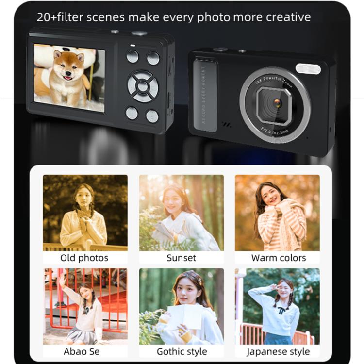 DC15 2.4 inch 18X Digital Zoom Camera 4K HD Video 64MP Shooting DC15 2.4 inch 18X Digital Zoom Camera 4K HD Video 64MP Shooting